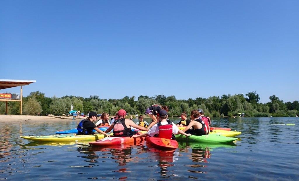Schülerprojekttage Einstieg ins Paddeln, Goethe-Gymnasium Freiburg