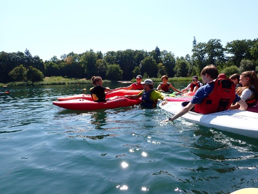 Schülerprojekttage Einstieg ins Paddeln, Goethe-Gymnasium Freiburg