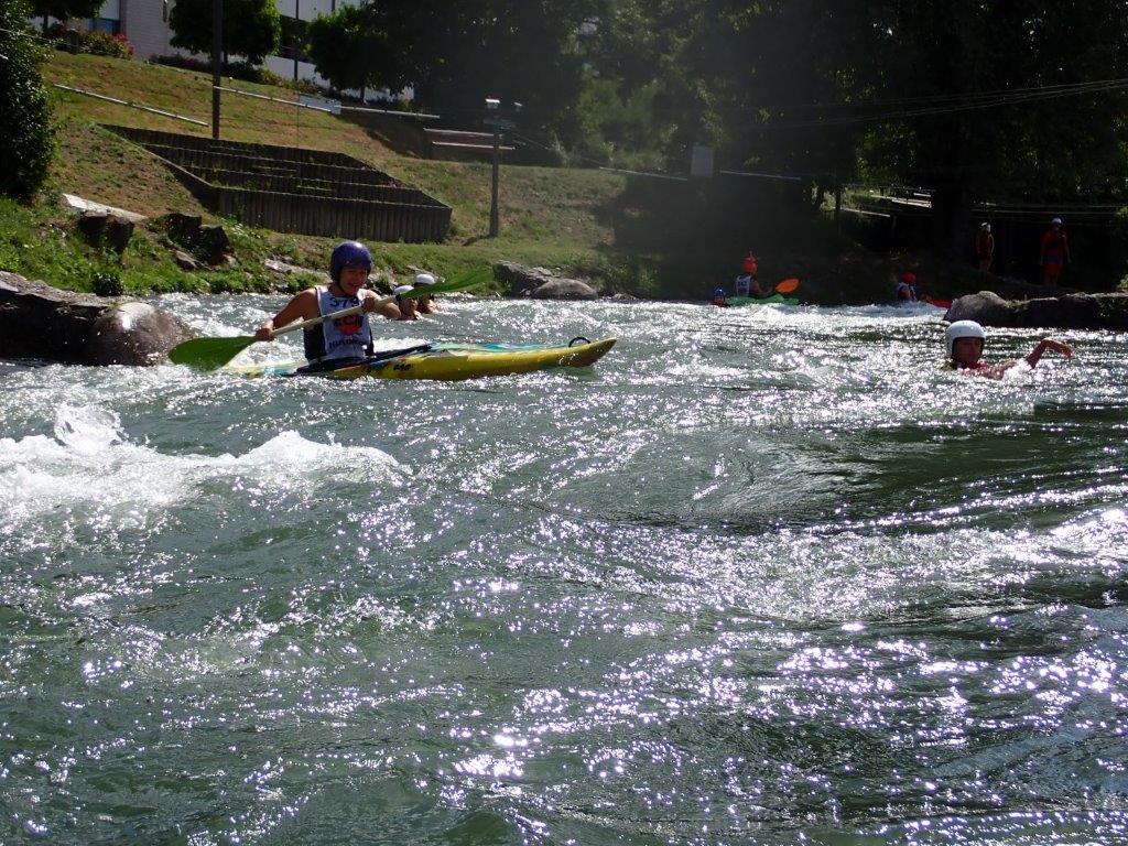 Schülerprojekttage Einstieg ins Paddeln, Goethe-Gymnasium Freiburg
